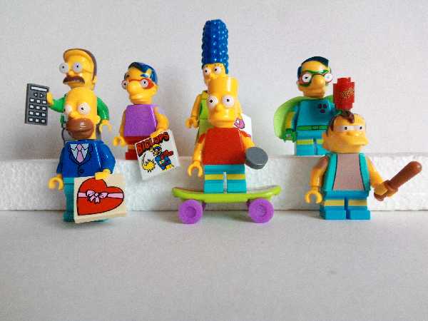 7 Figuras The Simpson. Nuevas